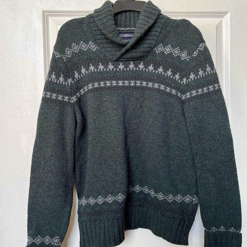 Men’s Green Turtleneck